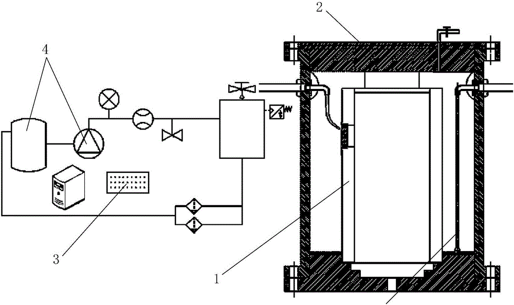 Method for predicting washout service life of oil well sand control screen