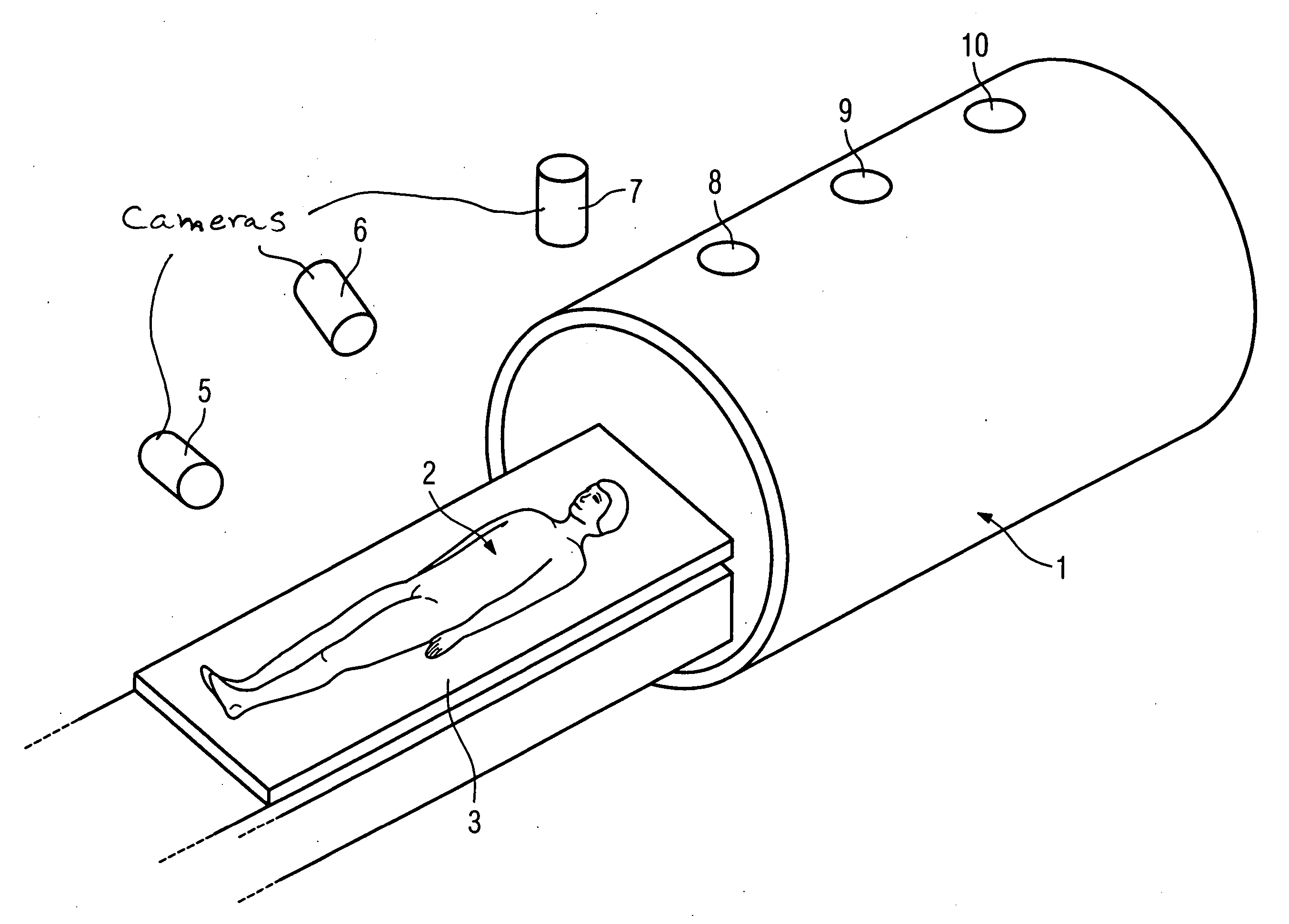 Method and device for increasing patient safety in clinical scanners