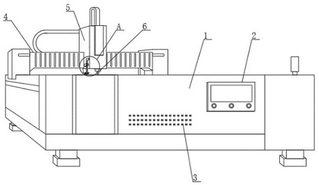 Electrical automatic machining device