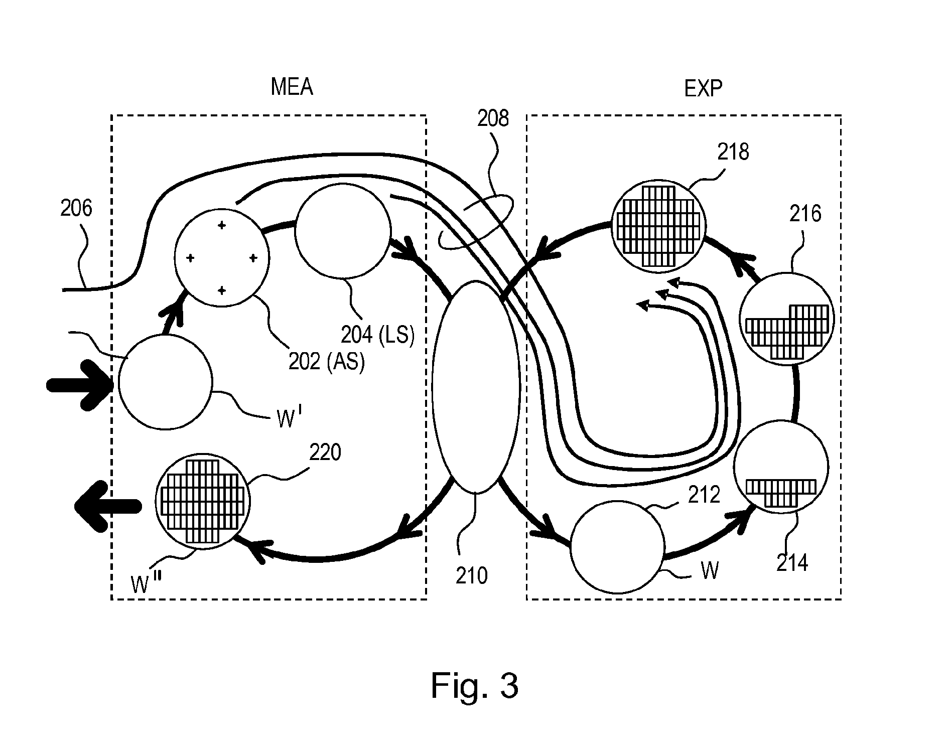 Lithographic apparatus with data processing apparatus