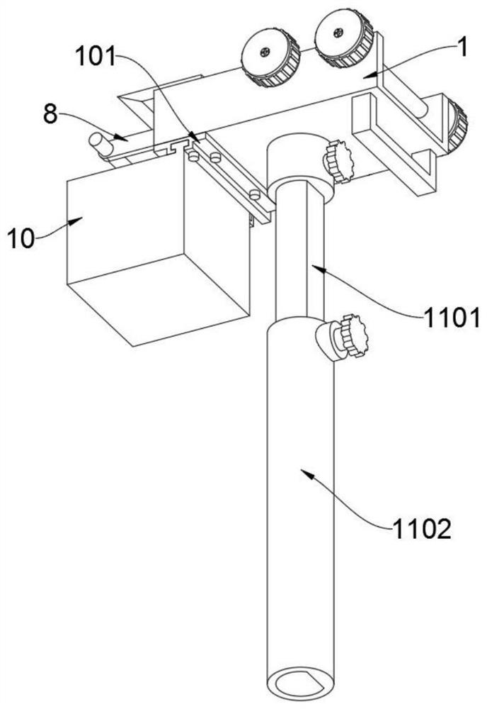 Wall surface leveling device for building decoration