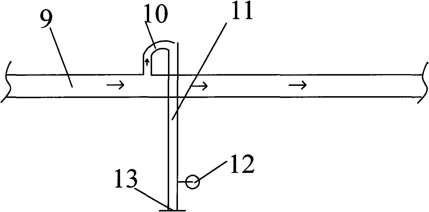 Equipotential head suspension micropressure drip irrigation equipment