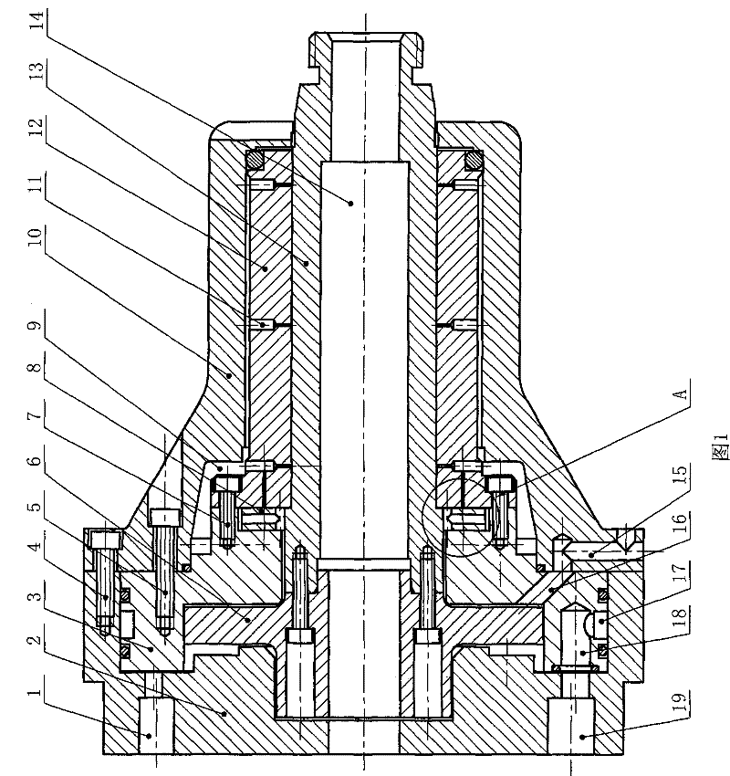 High-speed air floatation turbine device