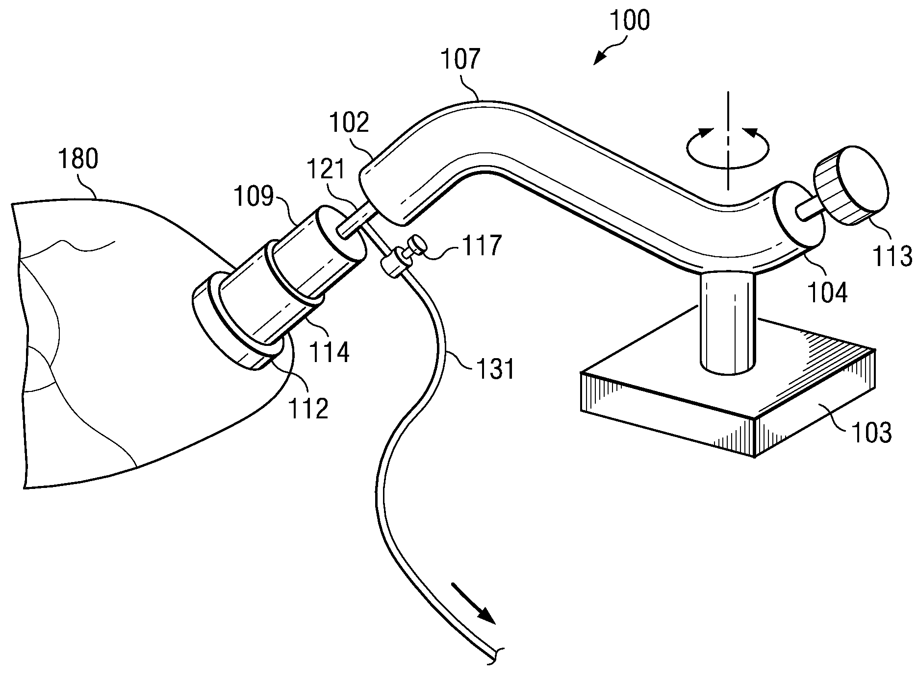 Method and apparatus for stabilization and positioning during surgery