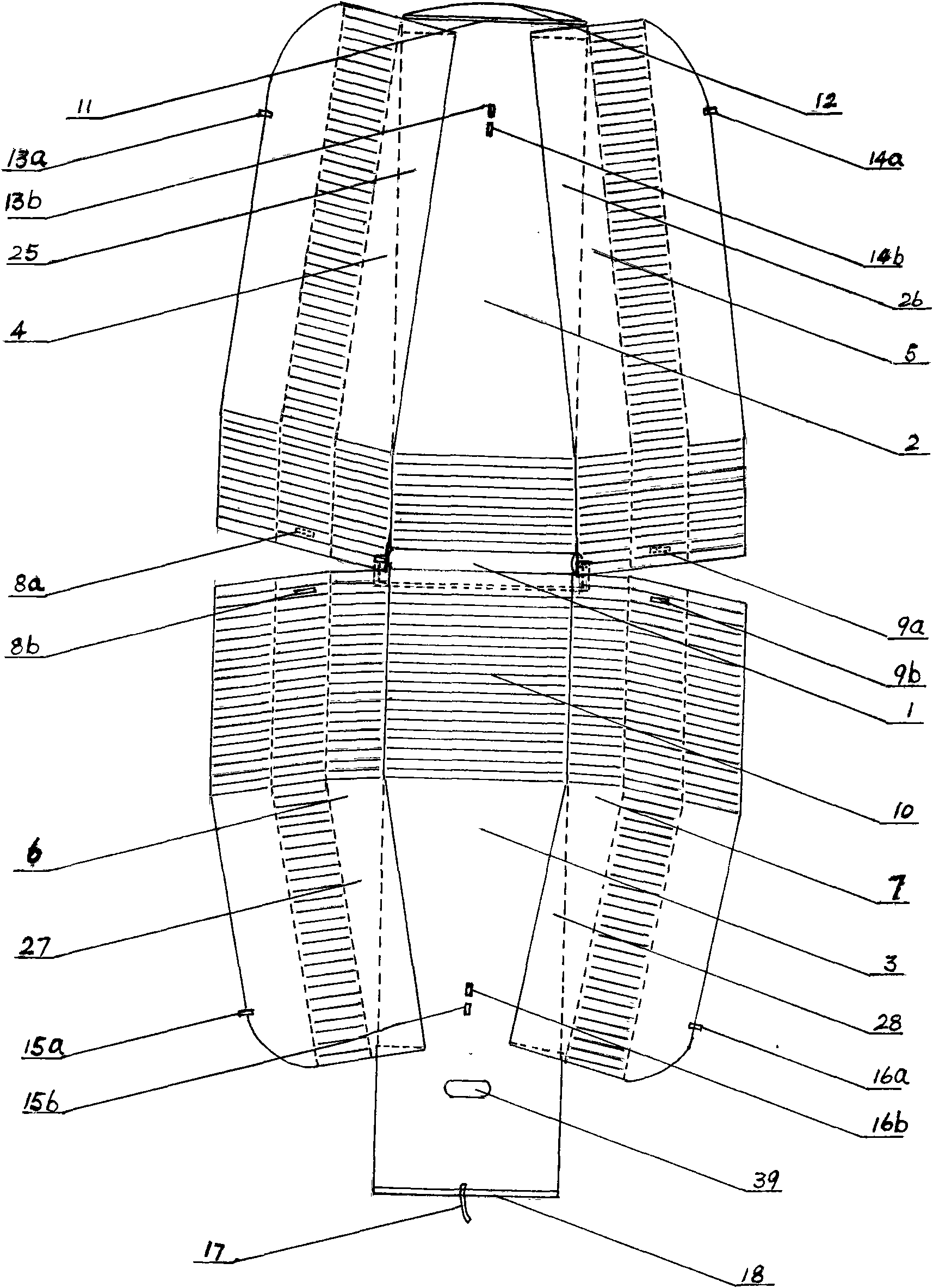 On-vehicle automatic winding automotive sun-shading anti-dust device