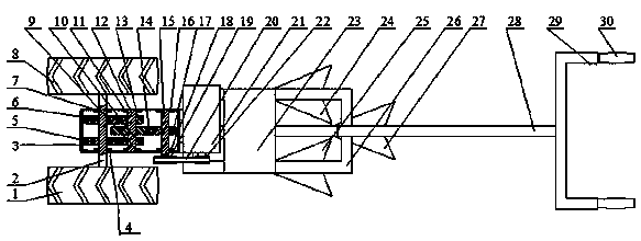 Electric weeding and soil loosing machine