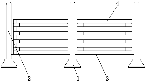 Intelligent traffic guardrail