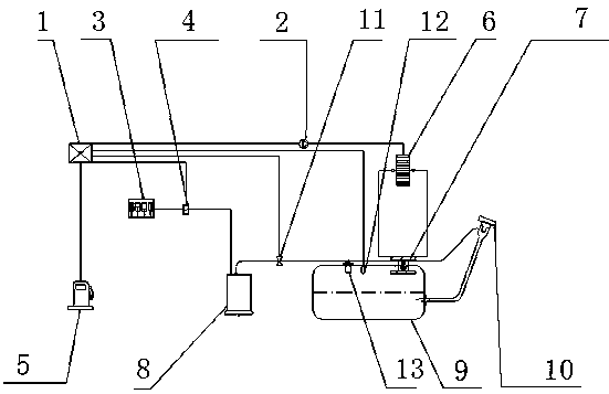 Fuel system and control method for regulating internal pressure