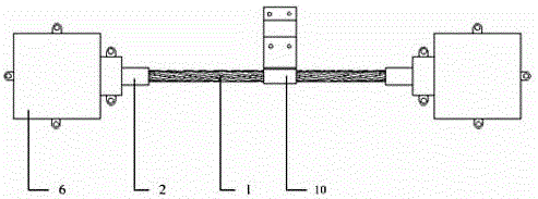 Generating vibration damper and anti-vibration generating device for overhead transmission line