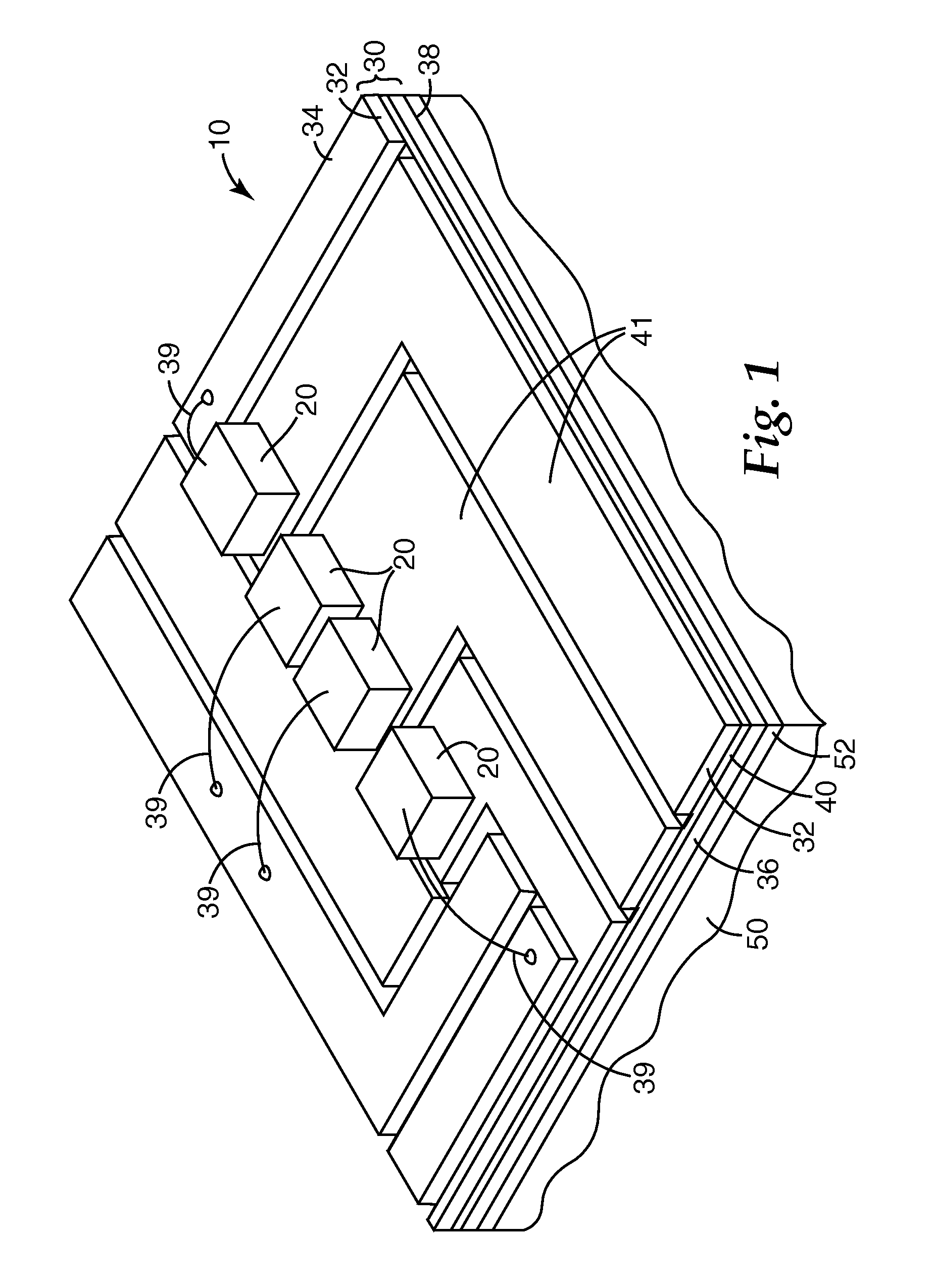 LED illumination assembly with compliant foil construction