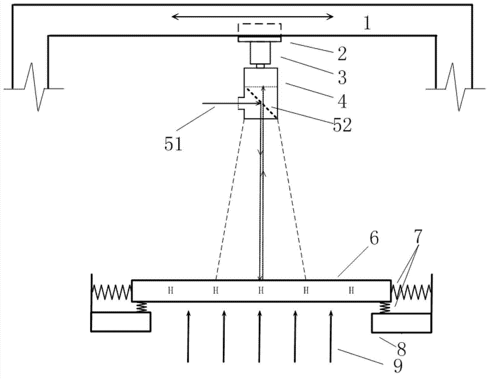 Device and method for detecting micro-electronic packaging process quality based on photo-thermal imaging