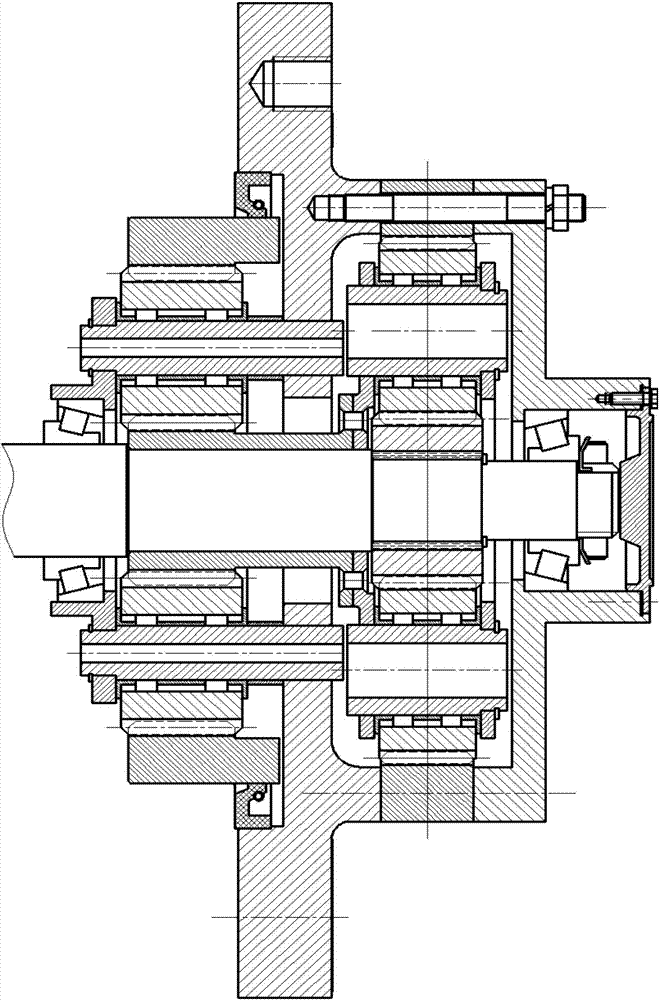 Electric wheel assembly device for overload vehicle and vehicle