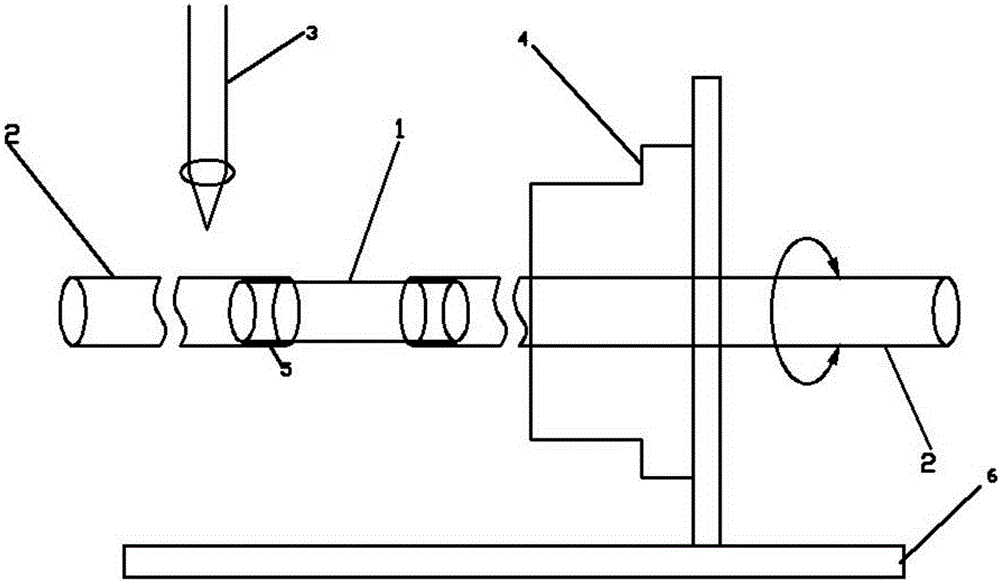 Cutting method capable of saving cardiovascular stent pipe tailings