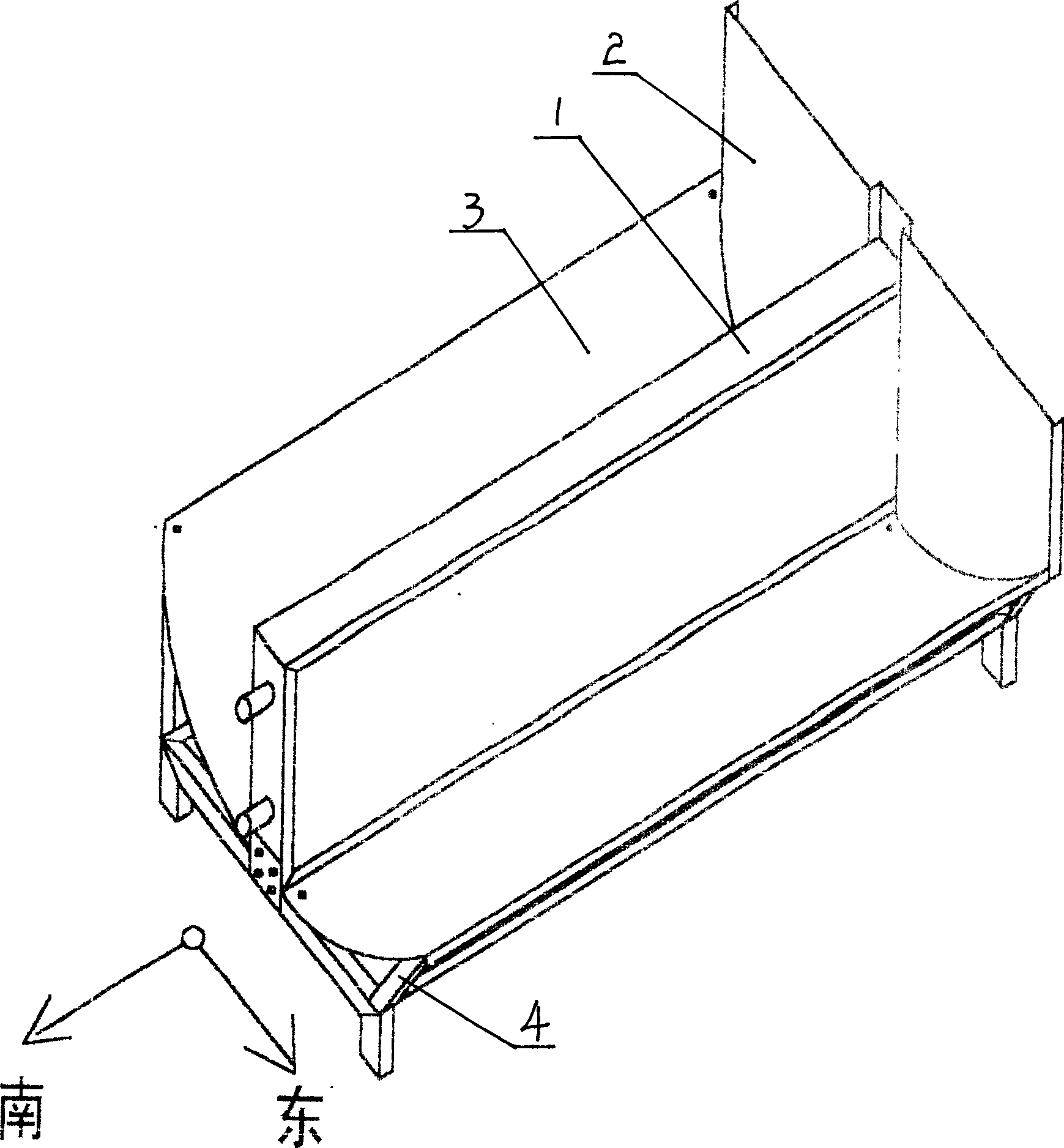 Solar energy three-dimensional concentrating collector