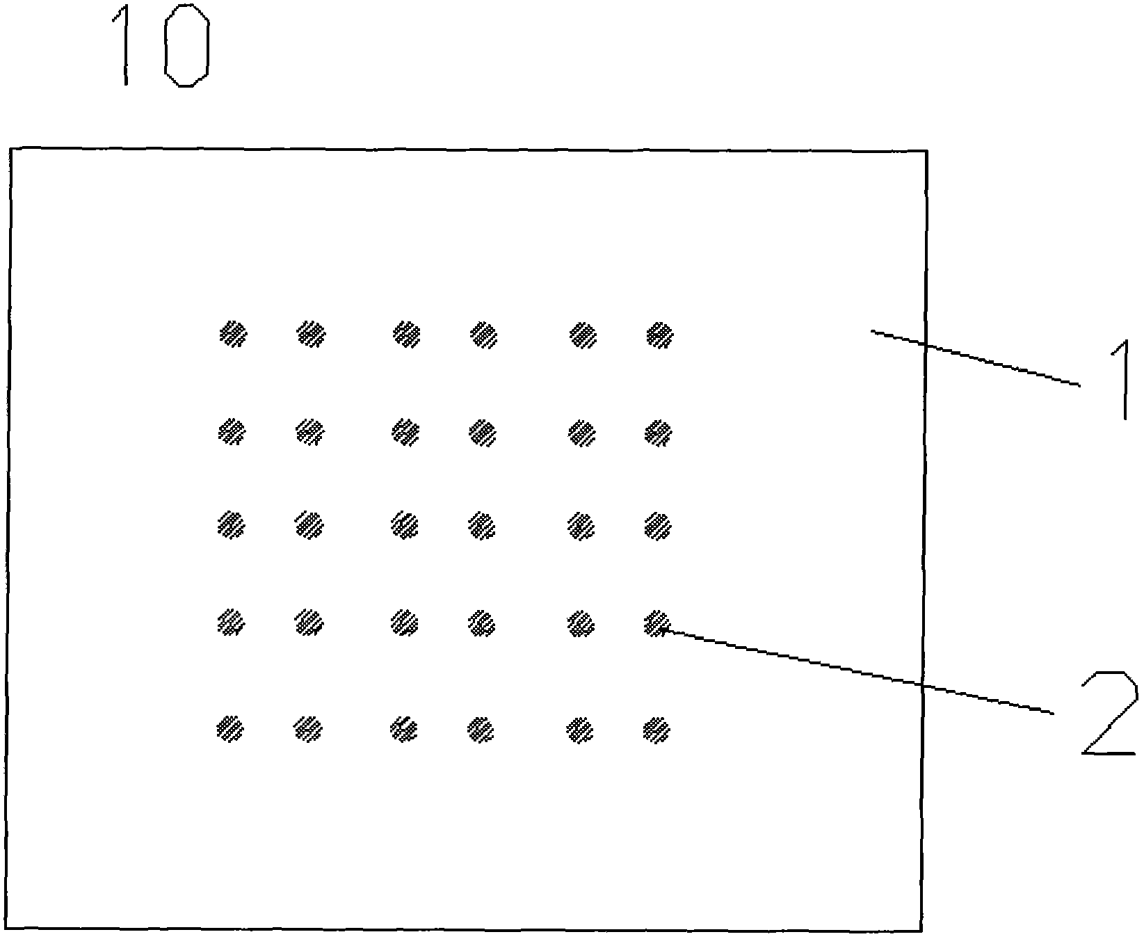 Antibacterial and deodorant anti-slip tablecloth with protruding points