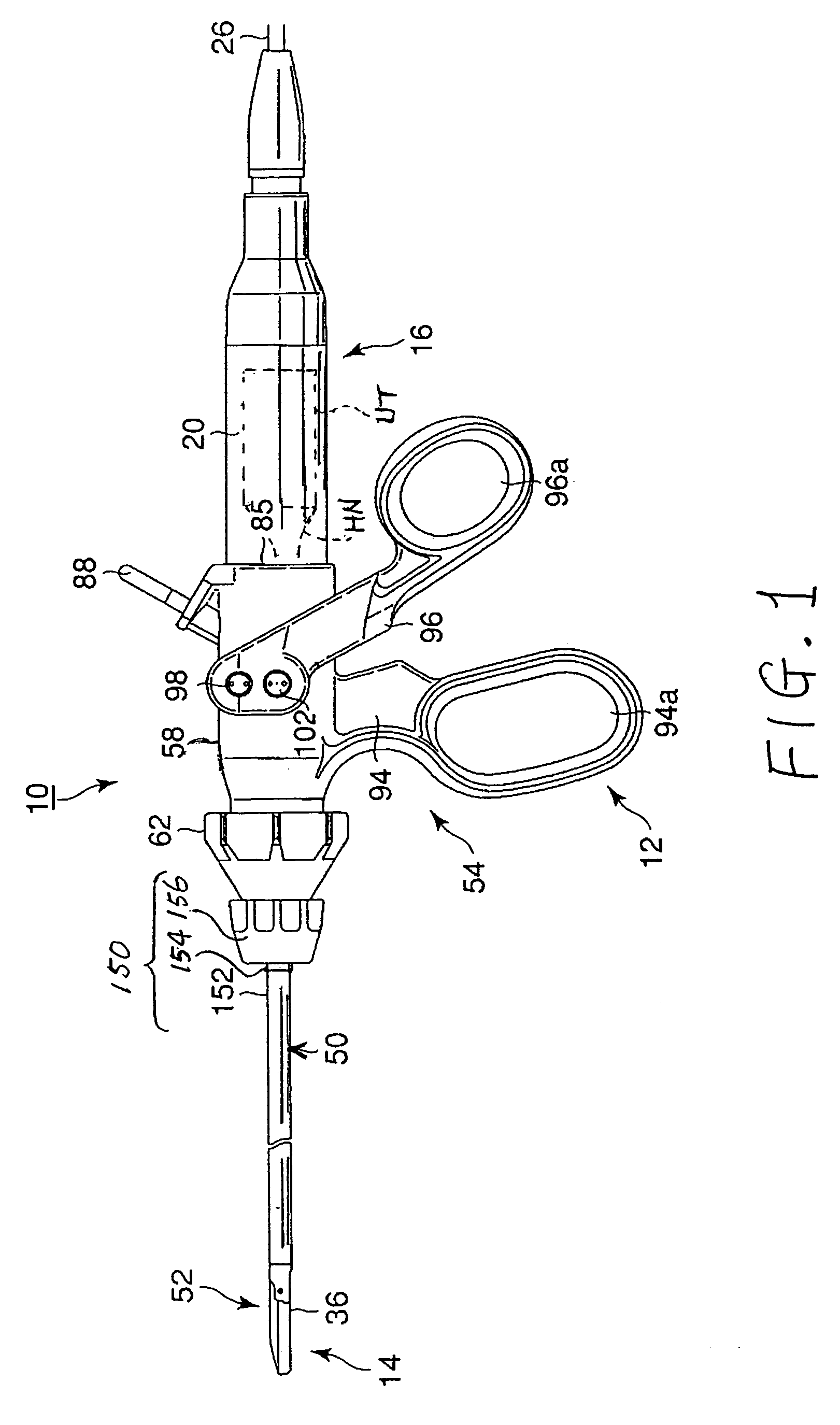 Treatment apparatus and treatment device for surgical treatments using ultrasonic vibration