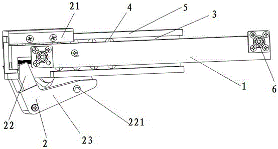 Self-locking wearable type boosting device based on mechanism and use method thereof