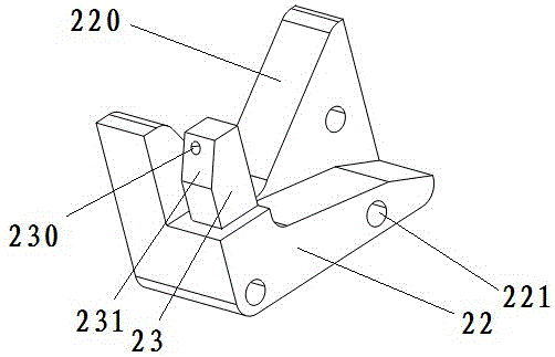 Self-locking wearable type boosting device based on mechanism and use method thereof