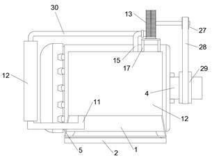 Novel explosion-proof motor heat radiation structure