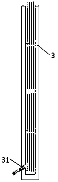 A self-suppression and controlled flow double-nozzle electromagnetic composite casting device