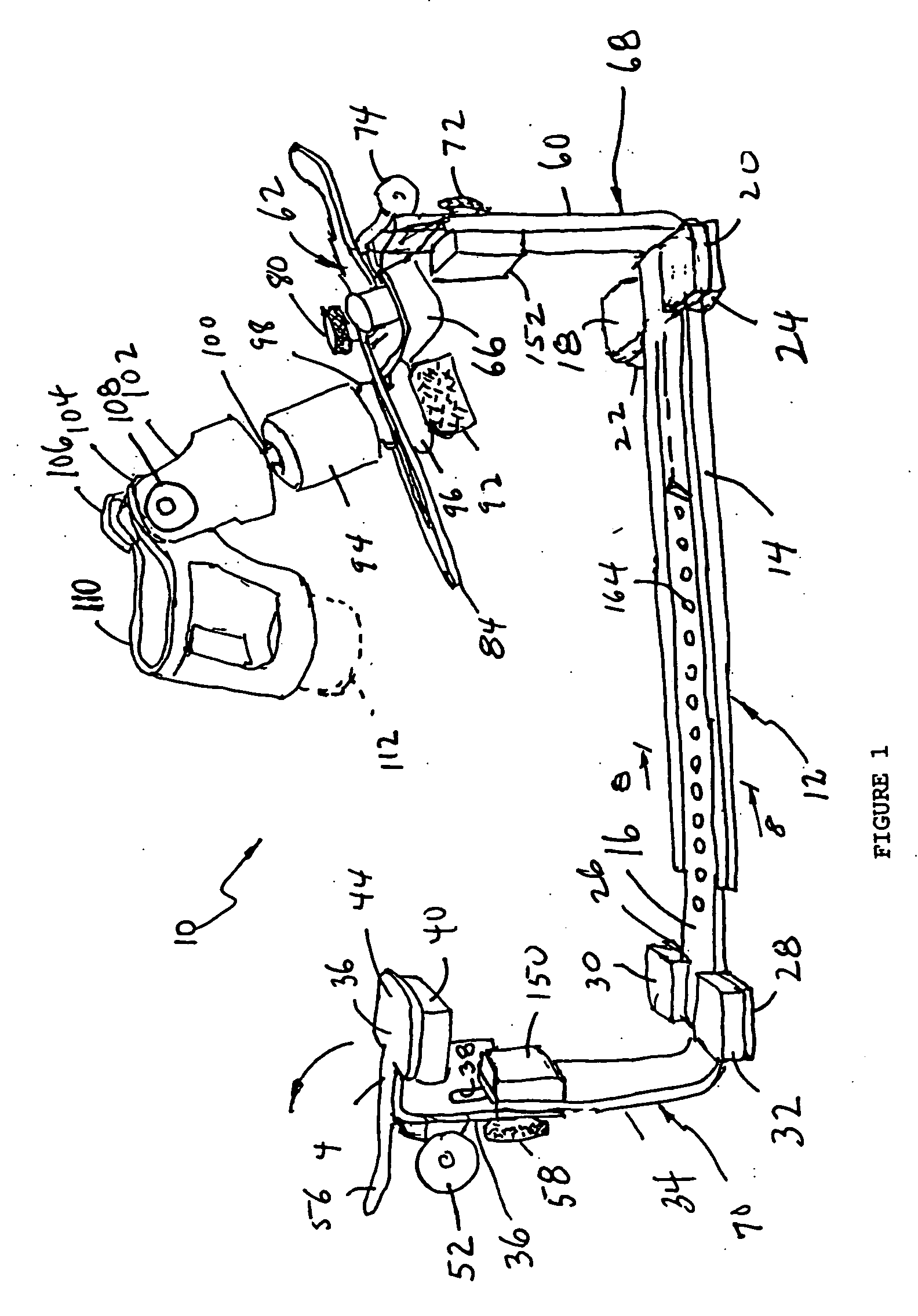 Acoustic microphone support bracket