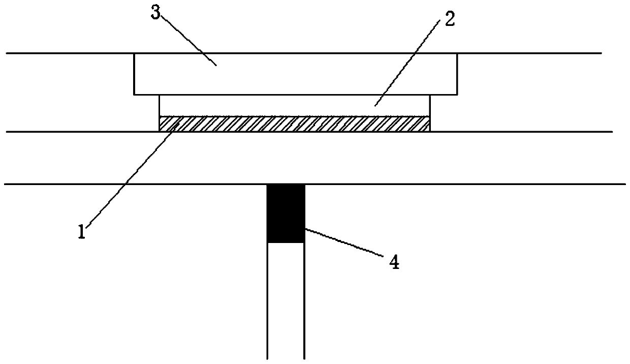 Asphalt pavement structure for urban tunnel deformation seam and paving method thereof