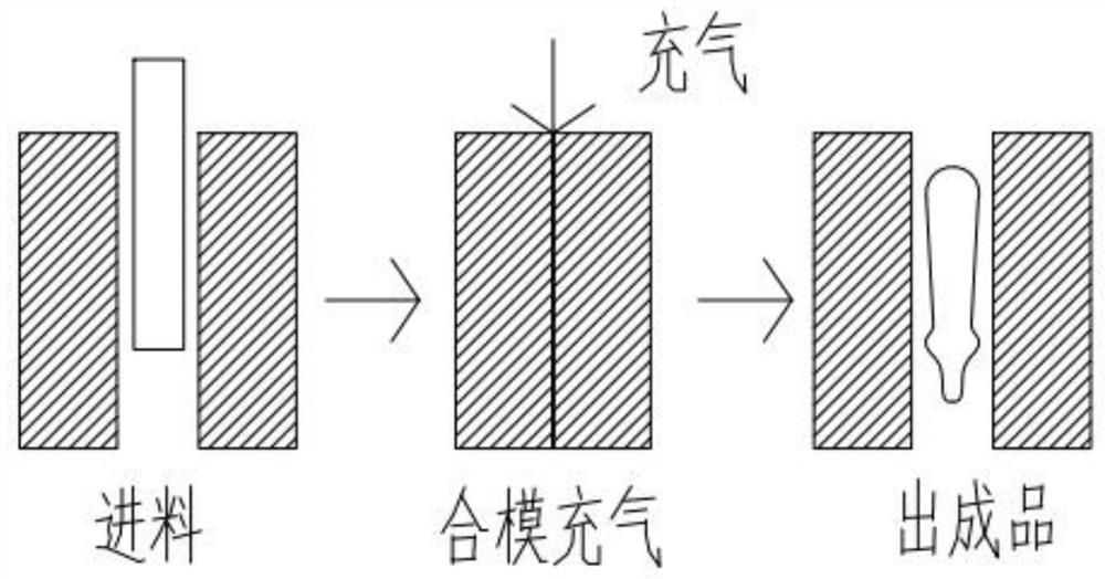 A method for producing vaginal electrodes by hollow blow molding patch