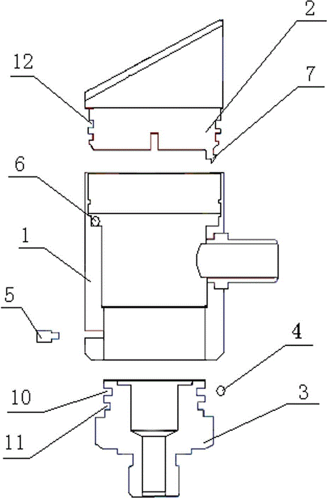 Double rotating digital display pressure switch