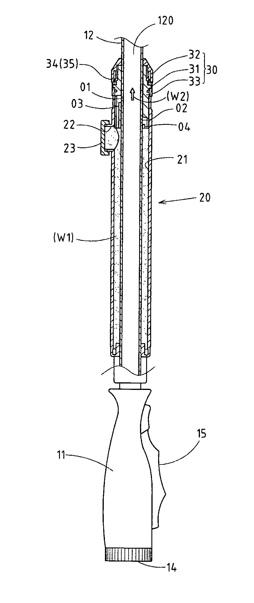 Sprinkler provided with a built-in mechanism for dispensing detergent