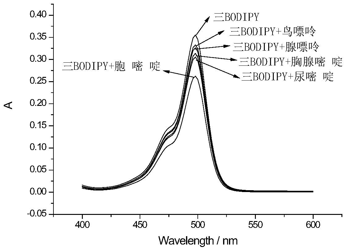 A fluorescent probe for detecting cytosine and its preparation method