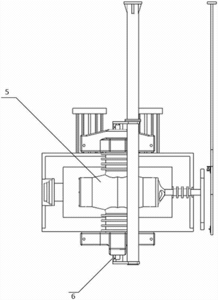 Method for detecting poses in ultralow temperature six-component balance calibration and reset process