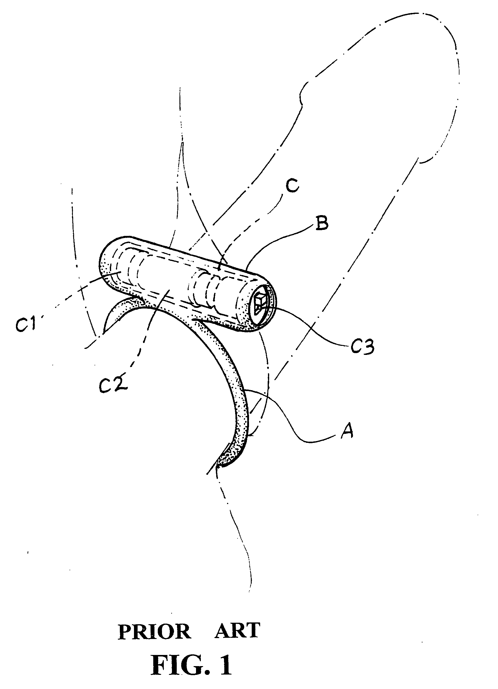 Erect vibration ring