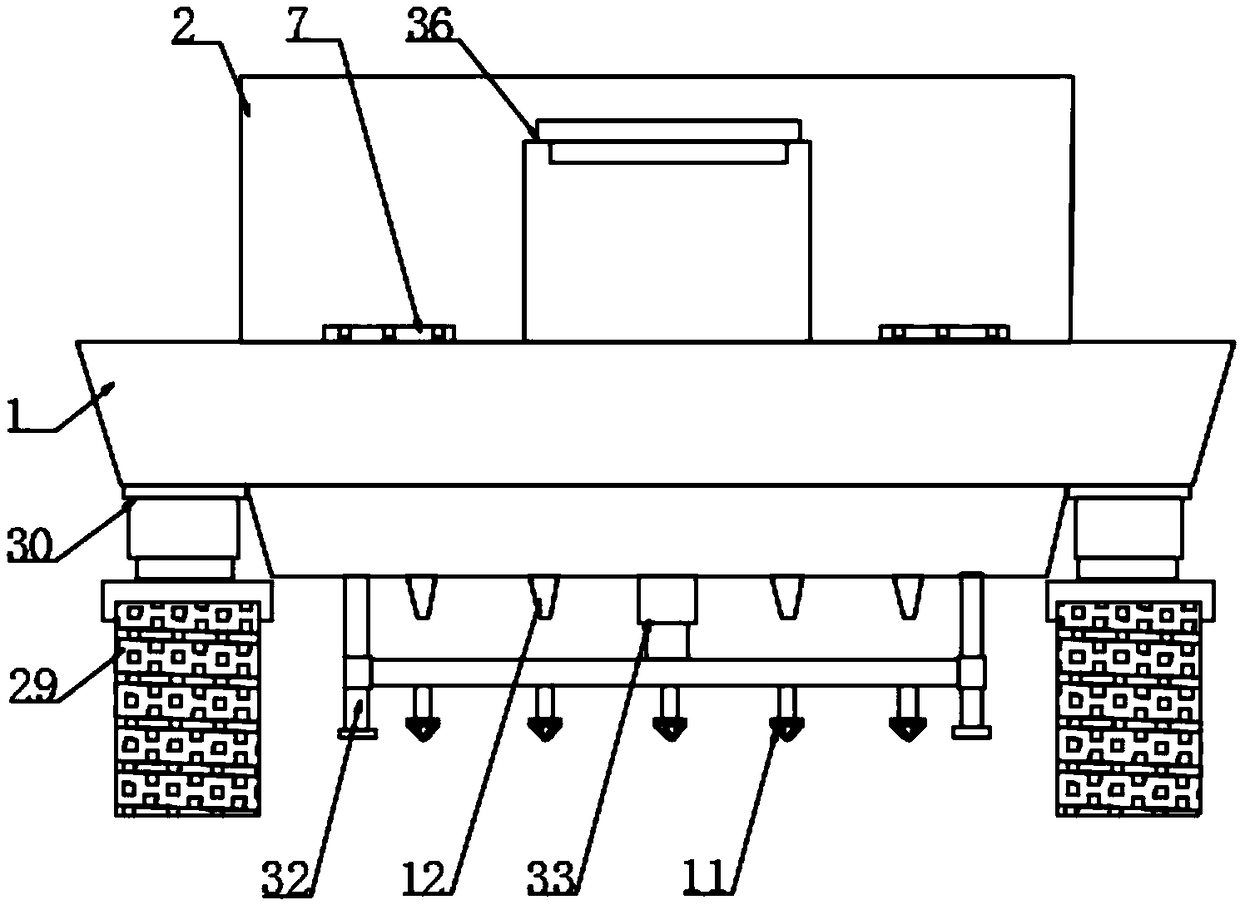 Legume crop planting robot