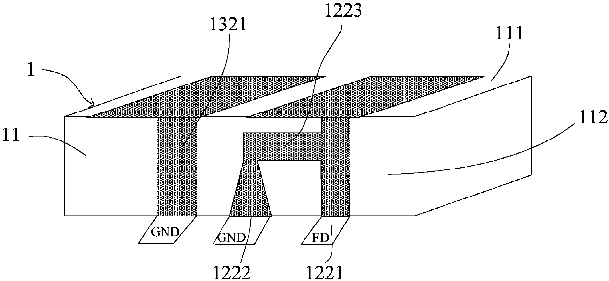 Chip antenna apparatus and wireless communication apparatus