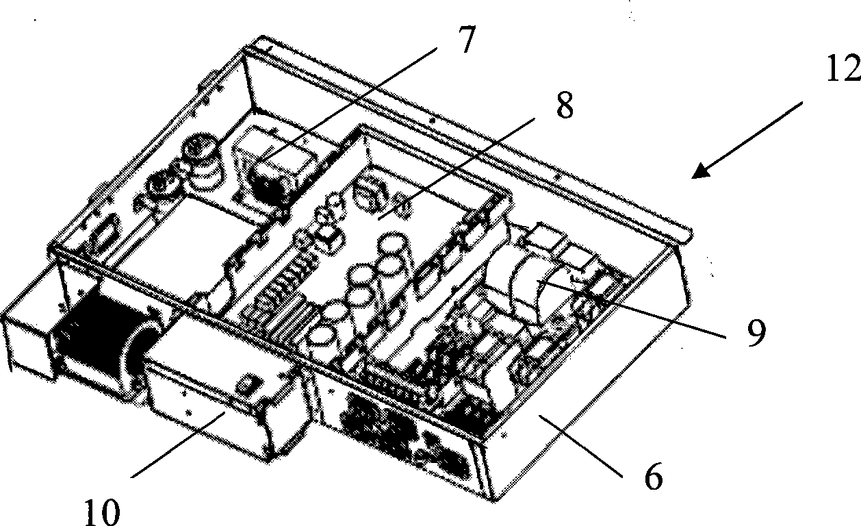 Frequency-changing air conditioner outdoor machine