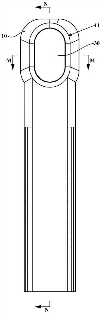 Vertical air conditioner indoor unit