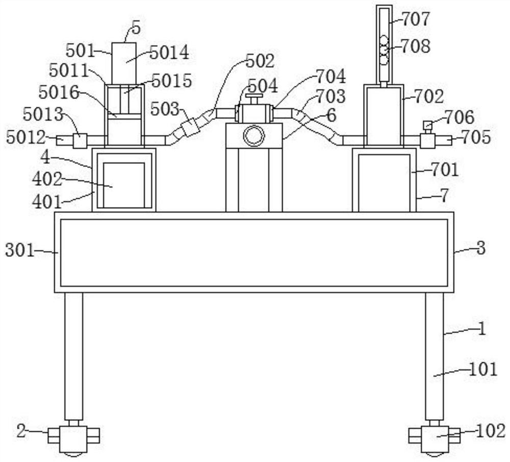 Sealing performance testing device for valve production for rocket engine