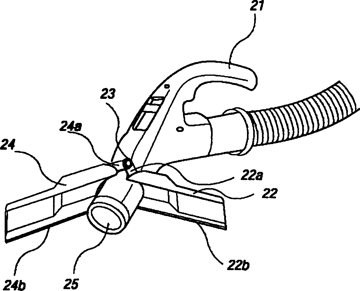 Auxiliary suction inlet of vacuum sweeper