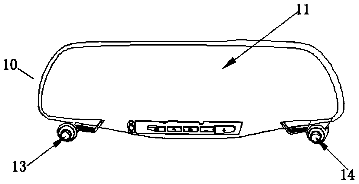 Vehicle-mounted active safety monitoring device