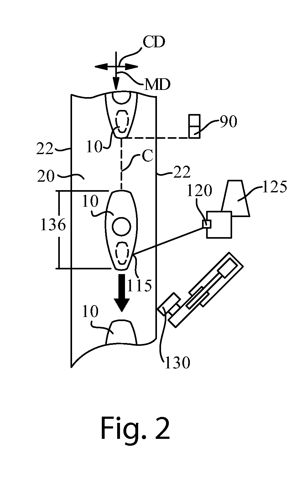 Process for forming a sleeve on a container