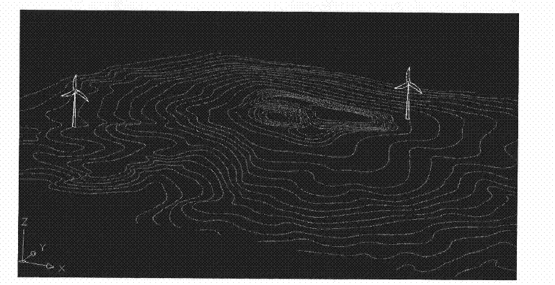 Method for arranging tribit vectorized wind turbine