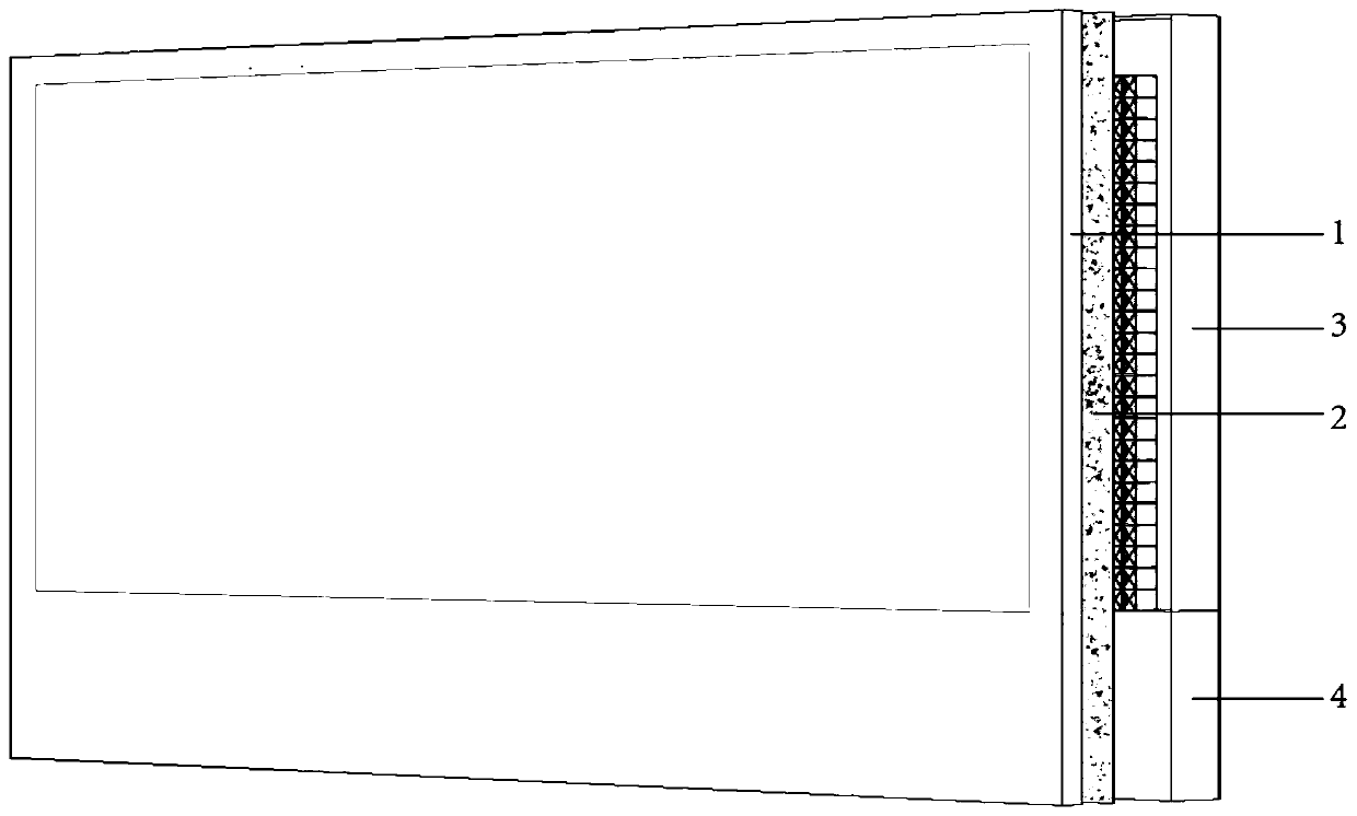 Electromagnetic advertising board based on single-chip microcomputer dot matrix control system