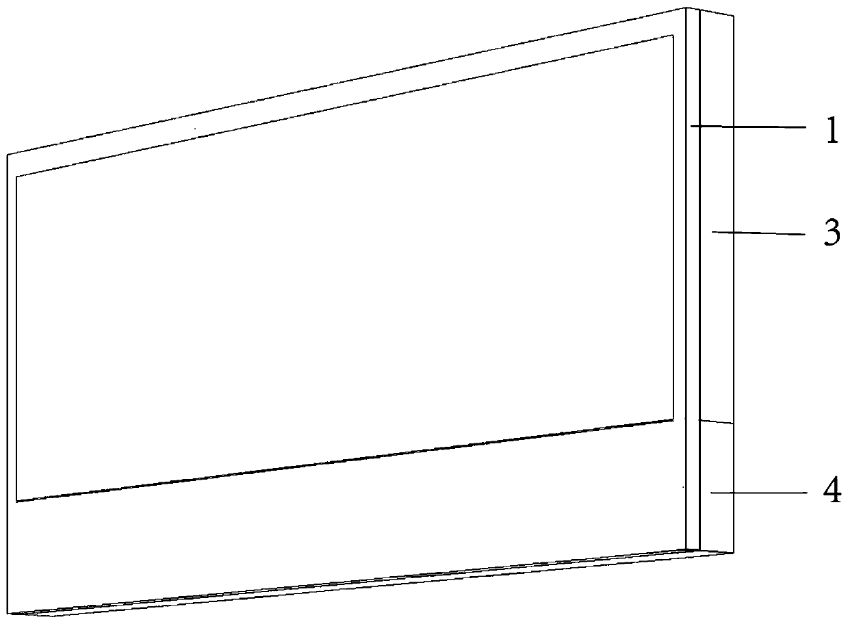 Electromagnetic advertising board based on single-chip microcomputer dot matrix control system