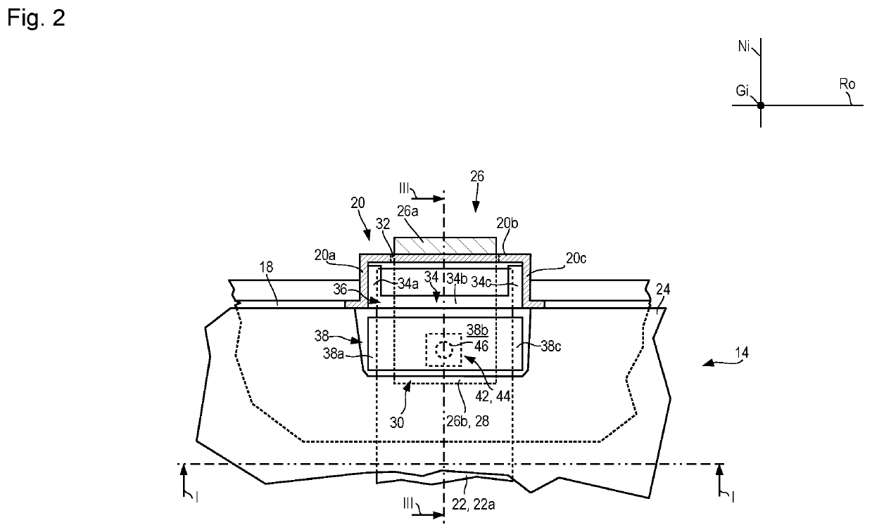 Motor vehicle body having a bodyshell and vehicle underbody, and having a securing structure component