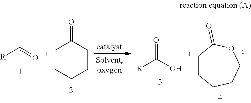 Method for co-production of carboxylic acid and epsilon-caprolactone based on aerobic oxidation