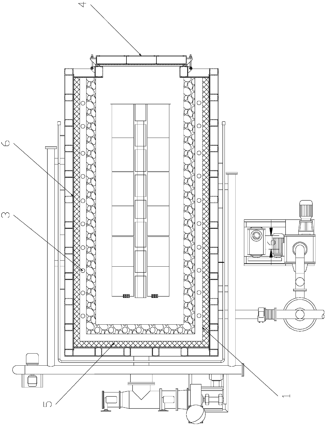 High-temperature sintering furnace