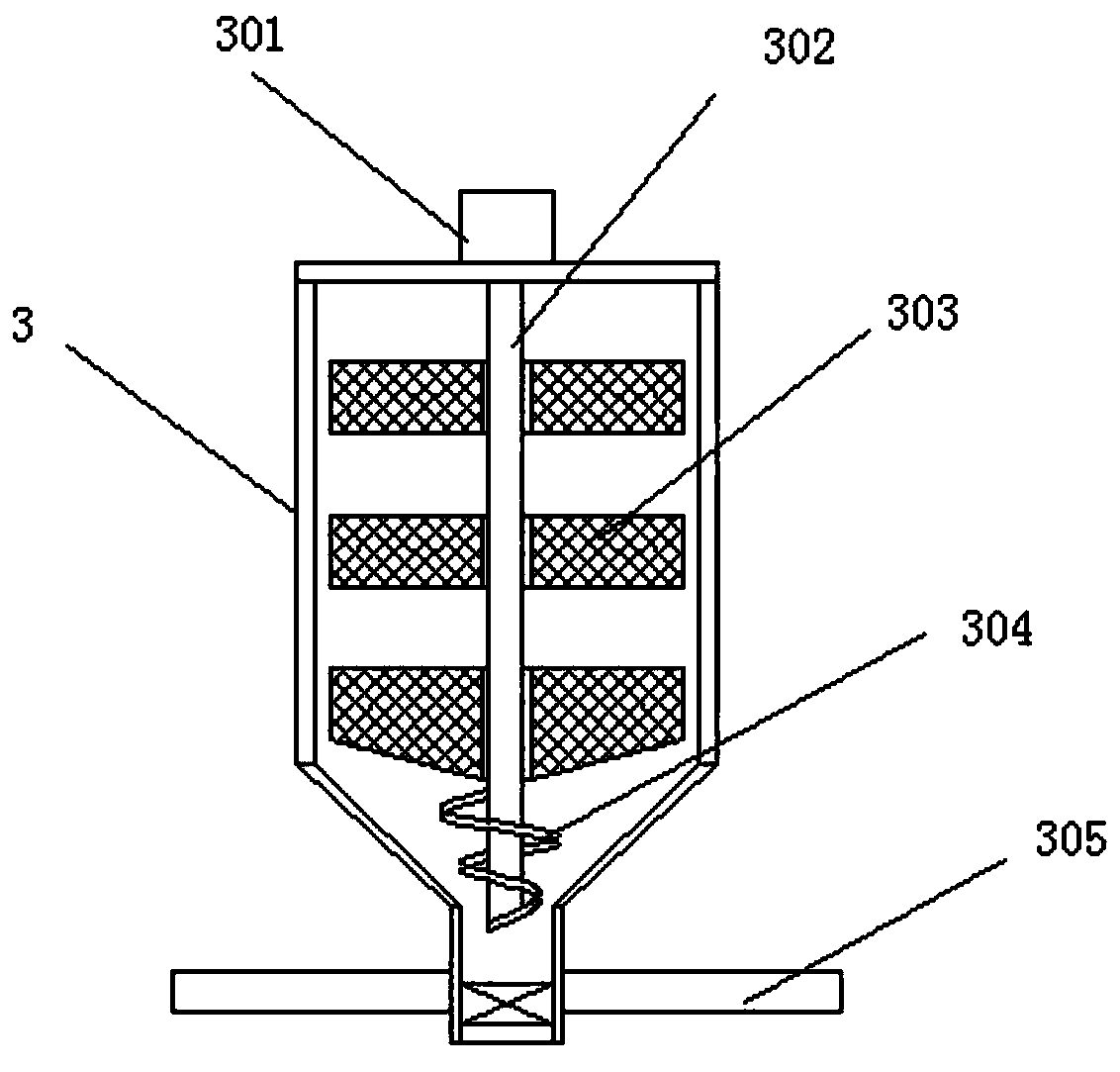 Cosmetic granular mask powder bottling equipment