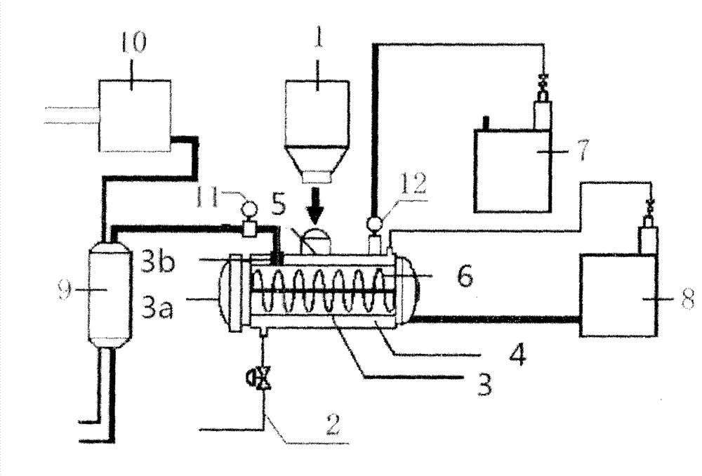 Medical waste subcritical hydrolysis processing apparatus