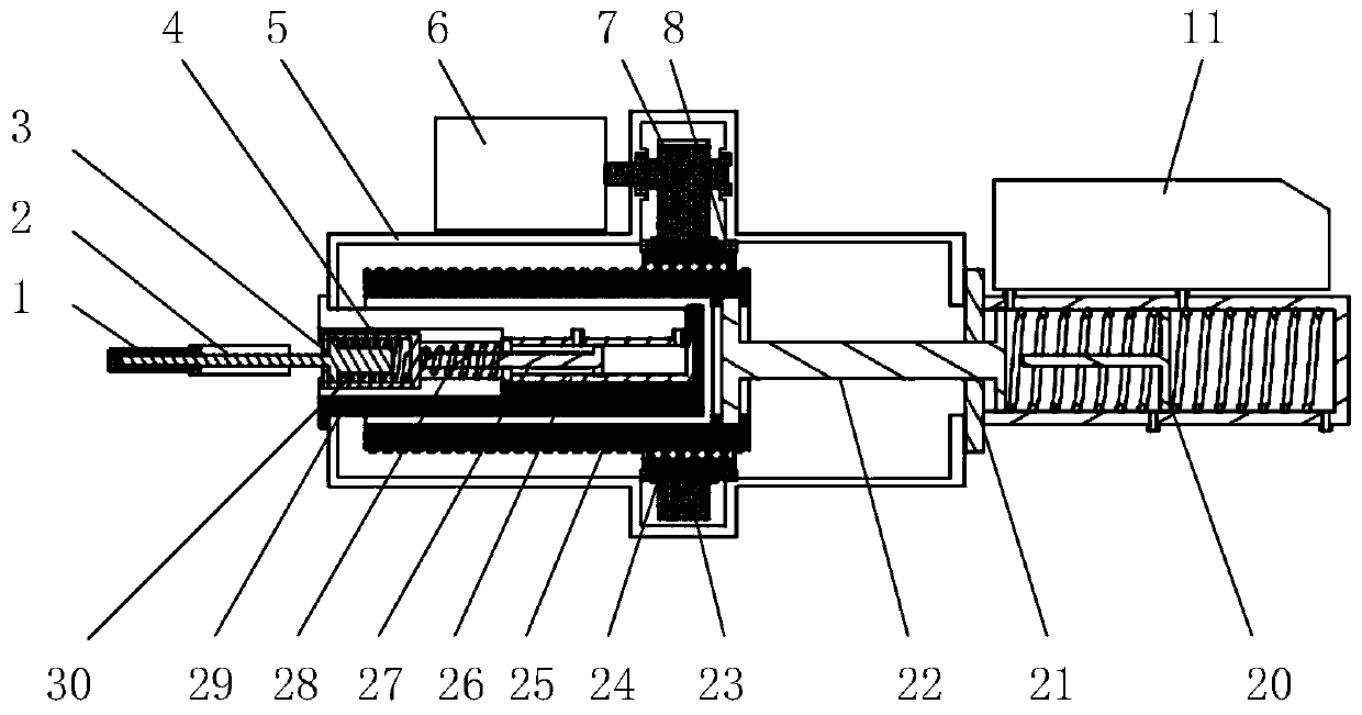 Full-decoupling electronic/hydraulic boosting system for regenerative braking of electric automobile