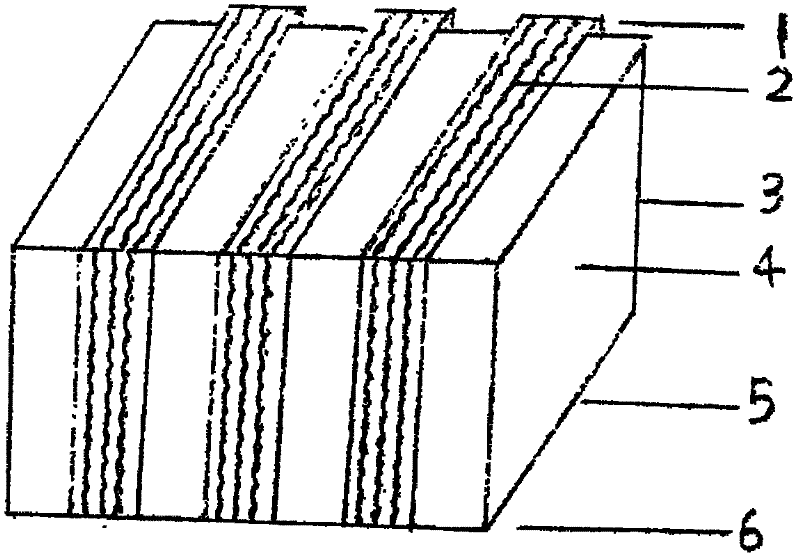 High-strength energy-saving concrete load-bearing block